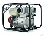 Мотопомпа бензиновая Koshin KTH-100S для грязной воды (JPN, Honda, 390 куб.см., 2050 л/мин, 4", 27 м, 82 кг)