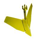 Окучник Champion прямой створчатый для мотоблоков (через сцеп C3036, C3055) для BC8713,ВС9713,ВС9714,ВС1193,DC1193E