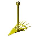 Картофелекопатель Champion для мотоблоков (через сцеп C3036, C3055) для BC8713,ВС9713,ВС9714,ВС1193,DC1193E