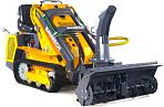 Универсальная машина мини-погрузчик Baumech ML-03 Pro + роторный снегоуборщик 110 см. с двигателем Zongshen GB750 EFI инжектор