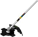 Насадка с 4-х лопастным ножом Greenworks 2934807 для мотокос с разъемом GD40BC / GD40BCB / GST1246 