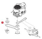 Ремень привода цеповой деки SABO SAK10415 5L 6947 для GLADIATOR 95F / 110F