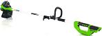 Триммер аккумуляторный GreenWorks G40LT с АКБ 2 А/ч и ЗУ (PRC, 40В, леска 1.65 мм, 3 кг)