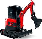 Гусеничный полноповоротный экскаватор RED Rhino RBX-30 с кабиной, ММЗ (3LD) 35 л.с., глубина копания 3,0 м., 3000 кг.