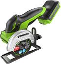 Минипила дисковая аккумуляторная Greenworks GD24UCS без АКБ и ЗУ (PRC, BL 24В, 76 мм, 0.7 кг)