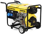 Дизельный генератор Champion DG6501E (PRC, Champion, 474 см3/8.9 л.с., 5.0/5.5 кВт, электростартер, 12.5 л, 99 кг)
