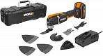 Реноватор аккумуляторный Worx WX696 с АКБ 2 А/ч и ЗУ (PRC, 20В, кейс + набор, 0.9 кг)