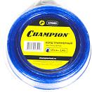 Леска триммерная Champion Alu Twist 2,4 мм., мононить, витая, 40 м.