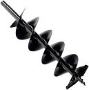 Бур земляной двухзаходный (шнек для мотобура) Elitech 20x80 см., круг 20 мм.