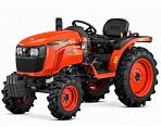 Минитрактор Kubota B2441 NeoStar (IND, Kubota 1261 см3, дизель 3 цилиндра, 24 л.с., колеса 7х12 / 8.3х20, механика 9/3, 850 кг)