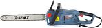 Электропила Senix CSE24-M1-EU 18" (PRC, 2400 Вт, 3/8", 1.3 мм, 72E, продольный двигатель, 5.82 кг)