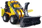 Универсальная машина мини-погрузчик Baumech ML-02 Pro + роторный снегоуборщик 110 см., с двигателем Zongshen GB750 EFI V-Twin инжектор