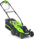 Газонокосилка аккумуляторная GreenWorks GD40LM361 без АКБ и ЗУ (PRC, BL 40В, 36 см, пластик, мульчирование, 40 л, 13 кг)