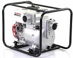 Мотопомпа бензиновая Honda WT30XK4 DE для грязной воды (JPN, Honda GX240, 242 куб.см., 1210 л/мин, 3", 27 м, 61 кг.)