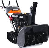 Снегоуборщик Villartec WB1576ET Hydro гусеничный (PRC, 76 см, Loncin 420 см3, эл/стартер от АКБ 12В, дифференциал, фара, 141 кг)
