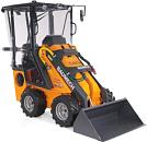 Универсальная машина мини-погрузчик Baumech ML-02 Pro с зимней кабиной + ковш универсальный 110 см., с двигателем Zongshen GB750 EFI V-Twin инжектор