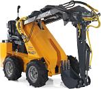 Универсальная машина мини-погрузчик Baumech ML-02 Pro + экскаватор лопатковый с поворотным механизмом с двигателем Zongshen GB750 EFI V-Twin инжектор