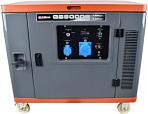Бензиновый генератор EVOline QB 9000 E в шумозащитном кожухе с электростартом (PRS, Zongshen, 459 см3, 8.0/7.5 кВт, 27 л, 147 кг)