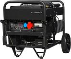 Бензиновый генератор Hyundai HY 12000LE-3 трехфазный с пультом ДУ (PRC, Hyundai, 678 см3, 9.0/10.0 кВт, 28 л, эл/стартер, ATS - опция, 170 кг)