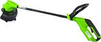 Триммер аккумуляторный GreenWorks G24LT25 с АКБ 2 А/ч и ЗУ (PRC, 24В, леска 1.65 мм один выход, 2.18 кг)