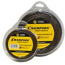 Леска триммерная Champion Magic 2,4 мм, 2-х компонентный материал, витой квадрат, 87 м.