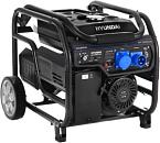 Бензиновый генератор Hyundai HHY 10050FE ATS (PRC, Hyundai, 389 см3, 7,5/8,0 кВт, 25 л, электро стартер, ATS, комплект колёс, 99 кг)