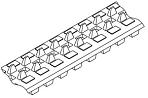 Гусеница SABO SAK10243 для Thunder 85C, 1 шт