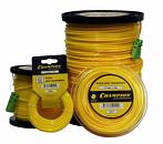 Леска триммерная Champion Round 4,0 мм., мононить, круглая, 95 м. + нож для корда