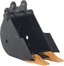Ковш траншейный RED 250 мм. для мини-экскаватора, 28,5 кг.