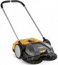 Подметальная механическая щетка Stiga SWP 475 (GER, до 2900 кв.м., ширина 75 см., диаметр щетки 41 см., мусоросборник 50 л., 11,2 кг.)