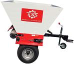 Разбрасыватель TOSS G-1000 с дозатором для засыпки покрытия кварцевого песка и резиновой крошки 1000 л., 1750х1800х150 мм, 350 кг.