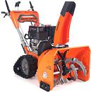 Снегоуборщик Daewoo DAST 1370 (LCT) гусеничный (PRC, 67 см, Daewoo WXE350, 310 куб.см., запуск от аккумулятора, фара, 3-х угольные гусеницы, 117 кг.)