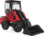 Мини-погрузчик шарнирно сочленённый RED RBF-03 тент + отопитель Zongshen GB750EFI 30 л.с., грузоподъемность до 700 кг., ковш 150 л., 1270 кг.