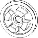 Шкив для активного навесного оборудования Texas для Combi 800