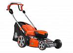 Газонокосилка аккумуляторная самоходная Oleo-Mac GI 48T без АКБ и ЗУ (PRC, Li-on 40В, 46 см, сталь, 3 в 1, 70 л, 29 кг)