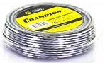 Леска триммерная Champion Alu Twist 2,4 мм., мононить, витая, 12 м.