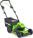 Газонокосилка аккумуляторная самоходная GreenWorks GD60LM46SP без АКБ и ЗУ (PRC, BL 60В, сталь, 46 см, 3 в 1, 52 л, 28 кг)