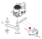 Ремень привода трансмиссии SABO SAK10417 QUADPOWER IV XPA 1107 для GLADIATOR 95F / 110F
