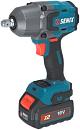 Гайковерт ударный аккумуляторный Senix PDWX2-M7-EU c АКБ 4 А/ч и ЗУ (PRC, BL 18V, 750/900 Нм, кейс, 1.95 кг)
