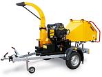 Измельчитель веток Laski LS 100 PB2 (CZE, Rato R740D, 25 л.с., ветки до 100 мм, одноосный прицеп с тормозной системой, 630 кг)