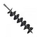 Бур земляной однозаходный (шнек для мотобура) Patriot D 150 (15 x 80 см, круг 20 мм)