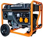 Бензиновый генератор Villartec GG2800WC (PRC, 208 см3, 2.0/2.2 кВт, медь, 15 л, комплект колёс, 37 кг)