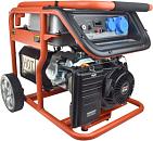 Бензиновый генератор EVOline Premium KB 7000 E (PRC, 420 см3, 6.0/6.5 кВт, 32 л, электростарт, колеса, 90 кг)