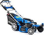 Газонокосилка бензиновая Hyundai L 5110RSЕ с рояльными колесами и электрозапуском (PRC, 51 см, Hyundai, 196 см3, 65 л, сталь, 3 в 1, 42 кг)