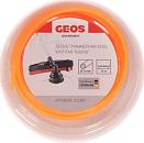 Леска триммерная Geos 2,4 мм, 15 м., круглая "Round",в блистере