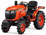 Минитрактор Kubota A211N Narrow (IND, Kubota 1001 см3, дизель 3 цилиндра, 21 л.с., колеса 5x12 / 8x18, механика 9/3, 600 кг)