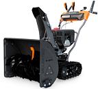 Снегоуборщик Villartec WB S-87T гусеничный (PRC, 66 см, Villartec, 220 см3, эл/стартер 220В, фара, скорости 6/2, разблок. гус., подогр. рук., 98 кг)