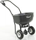 Тележка - разбрасыватель для удобрений, песка и реагентов RockMelt GT2327P черная (PRC, 30 л / 30 кг, пневмоколеса 8"x2.50-4", вес 4.6 кг)