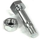 Болт срезной с гайкой Evoline 8х45 мм для снегоуборщиков SBG 610 BE / SBG 680 BE / SBG 760 BE / Caiman Valto 24 CVE / 27 CVE / 30 CVE