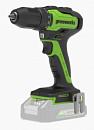 Дрель - шуруповерт аккумуляторная GreenWorks GD24DD35 без АКБ и ЗУ (PRC, BL 24В, 35 Нм, 1.3 кг)